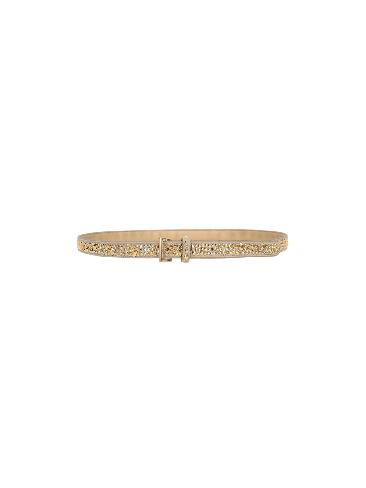 Crystal-embellished Suede Thin Belt-PRADA-JOHN JULIA