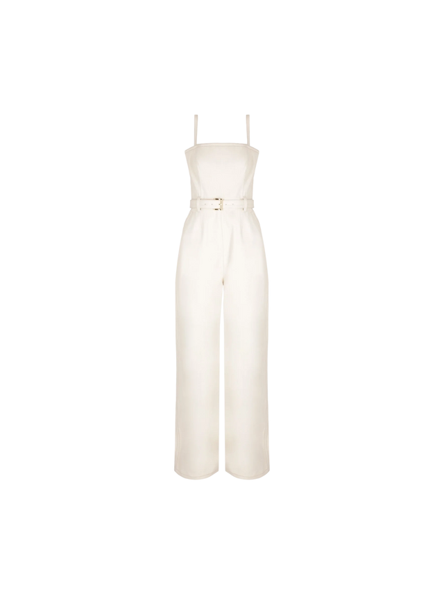 Denim Bustier Jumpsuit-PRADA-JOHN JULIA