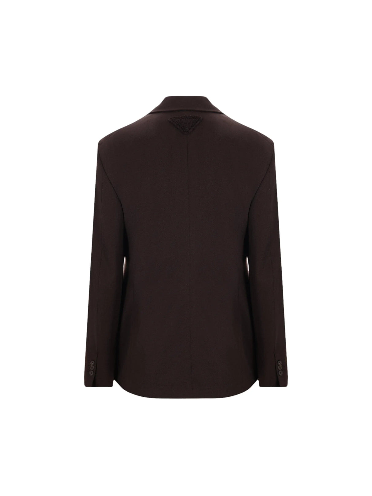 Double-breasted Gabardine Jacket-PRADA-JOHN JULIA