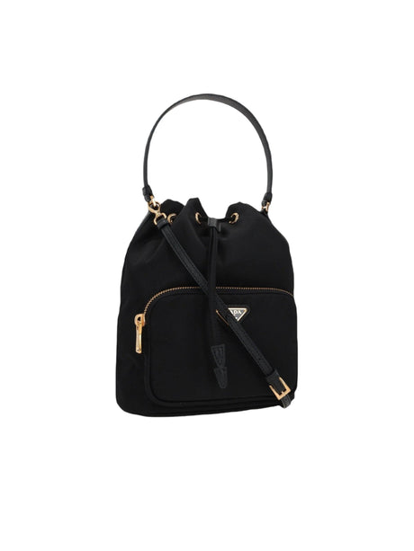 Duet Re-Nylon Bucket Bag-PRADA-JOHN JULIA