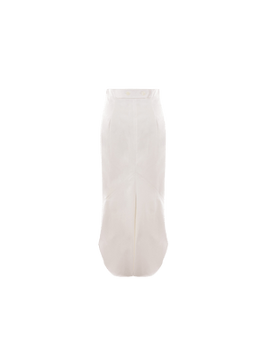 Gabardine Mermaid Skirt-PRADA-JOHN JULIA