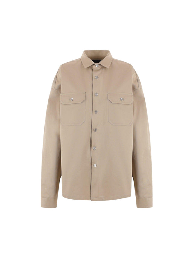 Gabardine Shirt-PRADA-JOHN JULIA