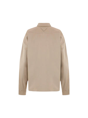 Gabardine Shirt-PRADA-JOHN JULIA