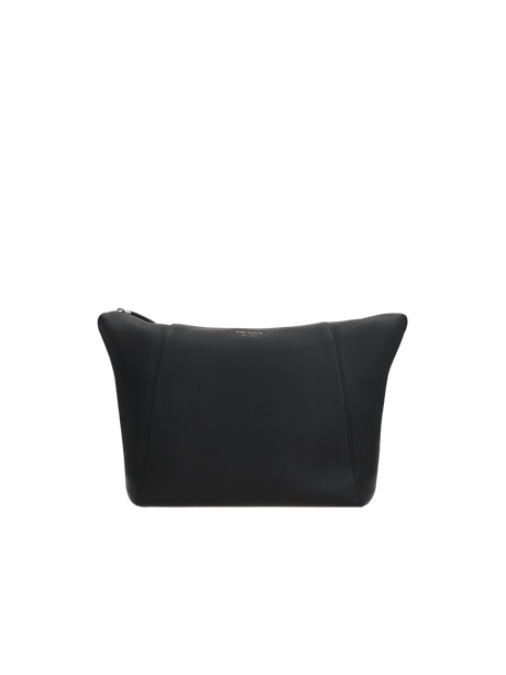 Grainy Leather Crossbody Bag-PRADA-JOHN JULIA