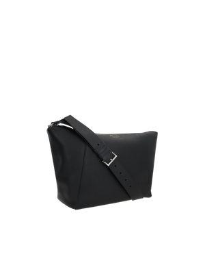 Grainy Leather Crossbody Bag-PRADA-JOHN JULIA