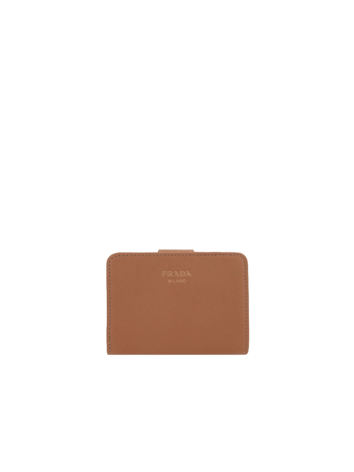 Grainy Leather Small Wallet PRADA