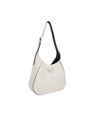 Leather City Medium Hobo Bag-PRADA-JOHN JULIA