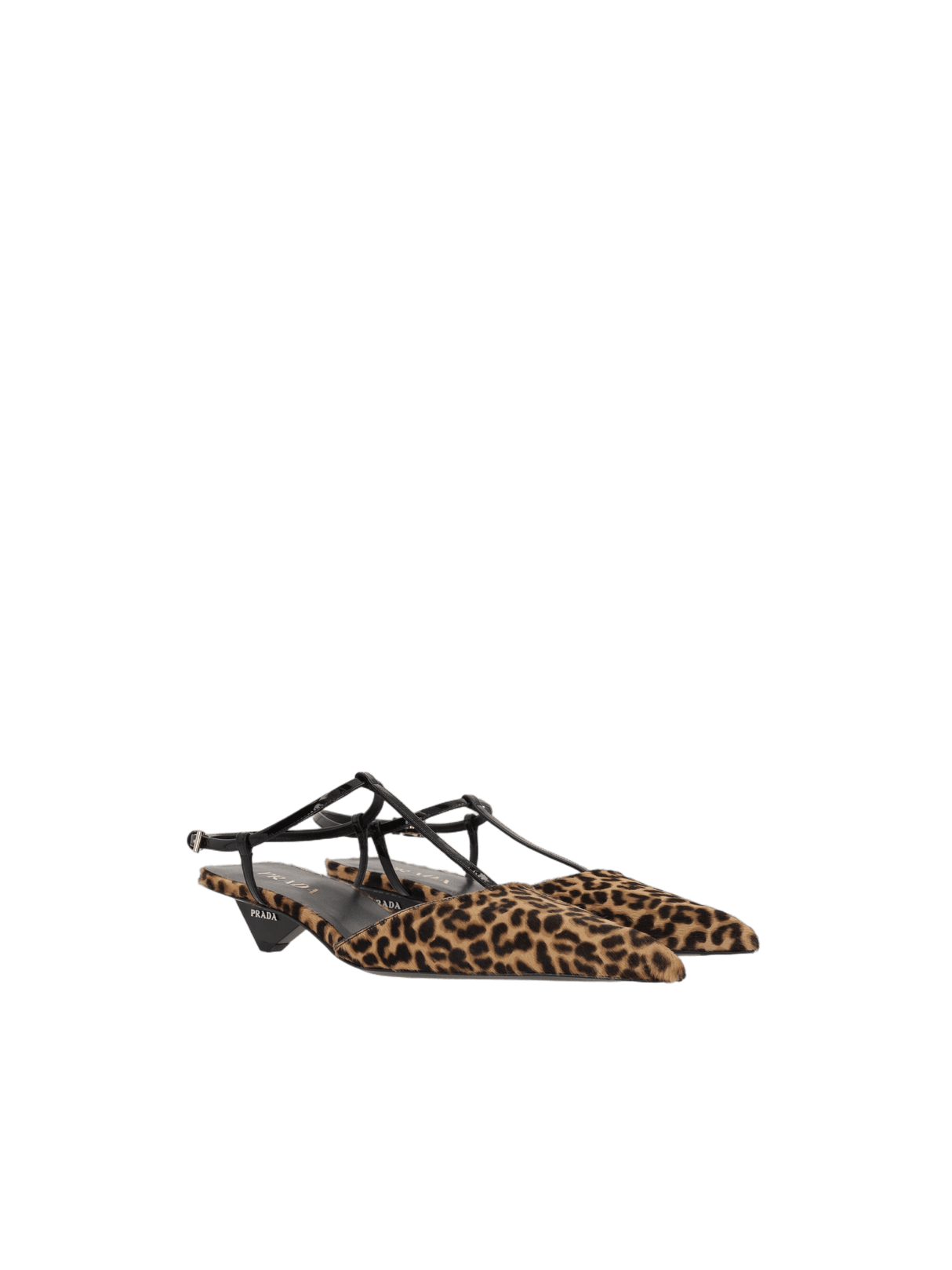 Leopard-Printed Calf Hair Slingbacks-PRADA-JOHN JULIA