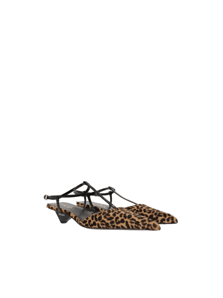 Leopard-Printed Calf Hair Slingbacks-PRADA-JOHN JULIA