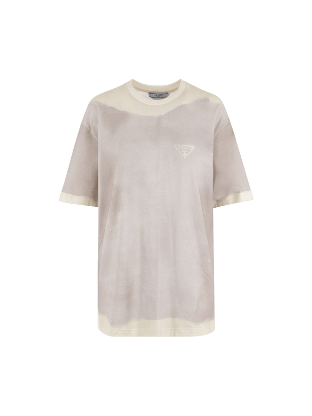 Logo Printed T-Shirt-PRADA-JOHN JULIA