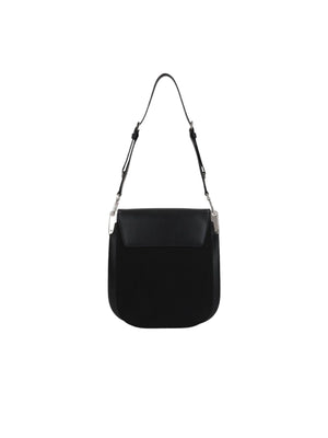 Margit Nylon and Smooth Leather Shoulder Bag-PRADA-JOHN JULIA