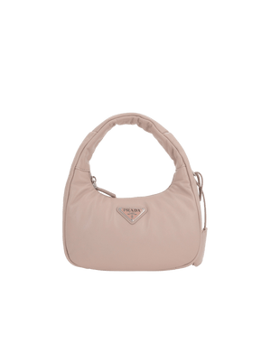 Mini Padded Nappa Soft Hobo Bag-PRADA-JOHN JULIA