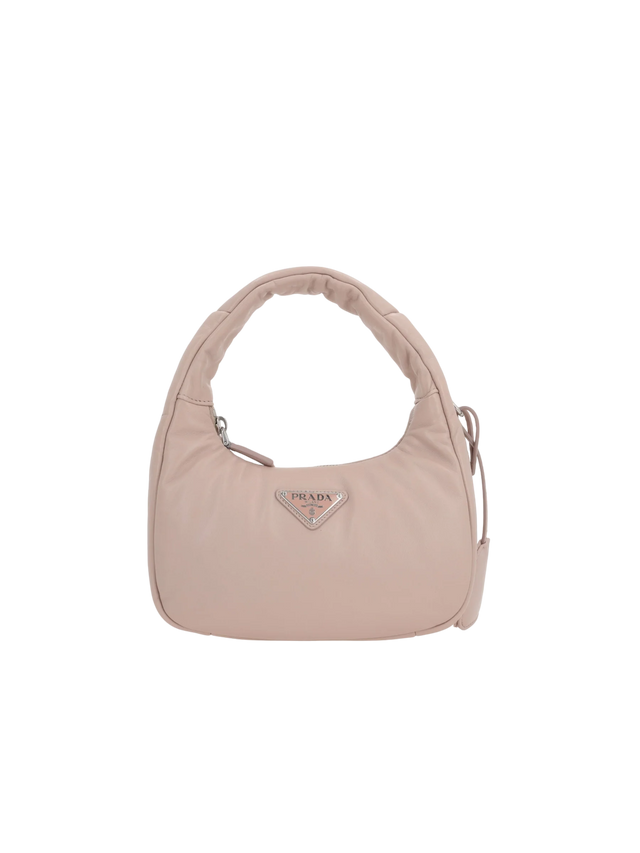 Mini Padded Nappa Soft Hobo Bag-PRADA-JOHN JULIA