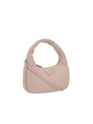 Mini Padded Nappa Soft Hobo Bag-PRADA-JOHN JULIA