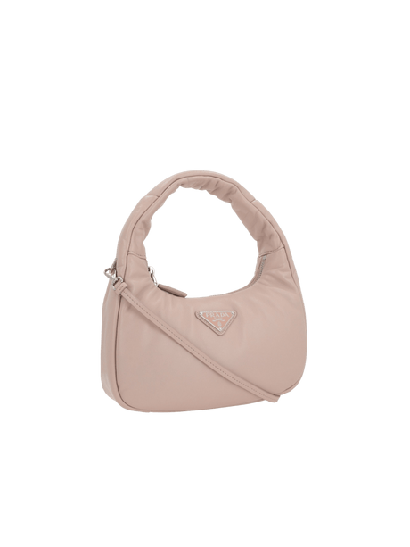 Mini Padded Nappa Soft Hobo Bag-PRADA-JOHN JULIA