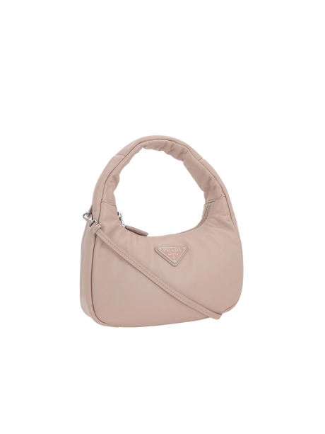 Mini Padded Nappa Soft Hobo Bag-PRADA-JOHN JULIA