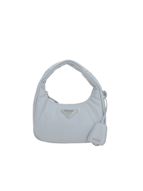 Mini Padded Nappa Soft Hobo Bag-PRADA-JOHN JULIA