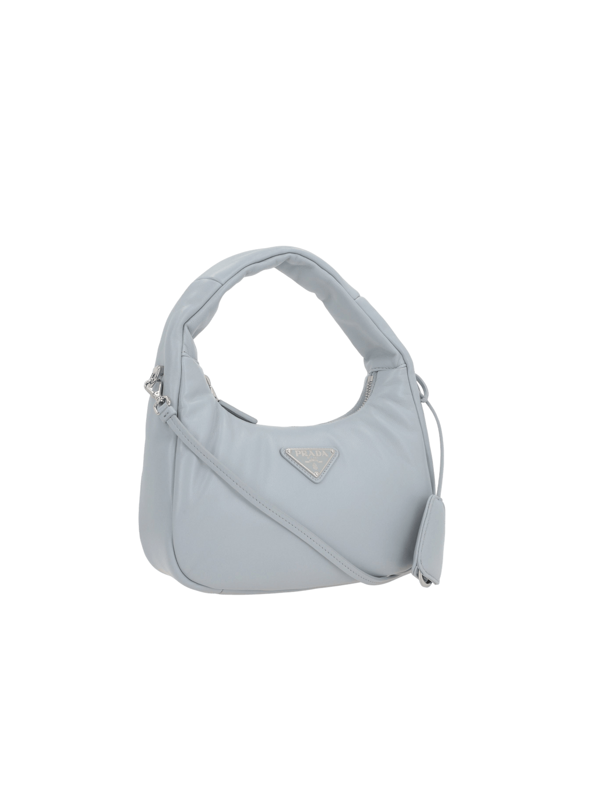 Mini Padded Nappa Soft Hobo Bag-PRADA-JOHN JULIA