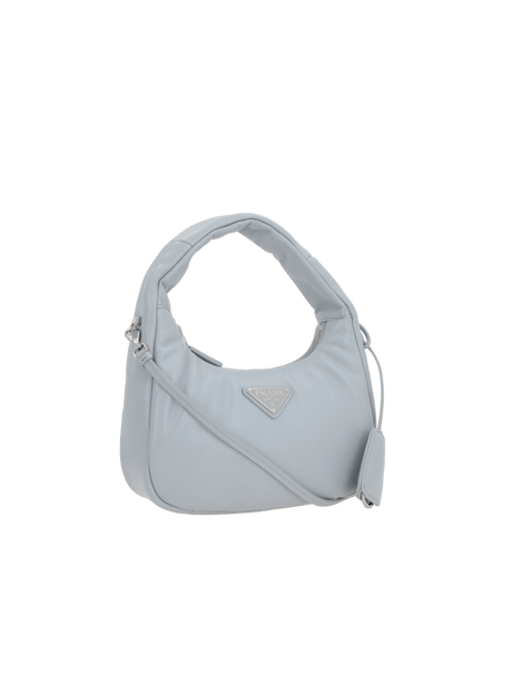 Mini Padded Nappa Soft Hobo Bag-PRADA-JOHN JULIA