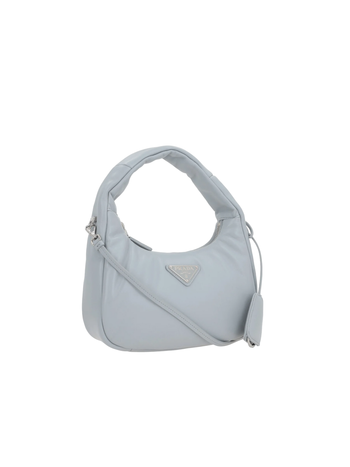 Mini Padded Nappa Soft Hobo Bag-PRADA-JOHN JULIA