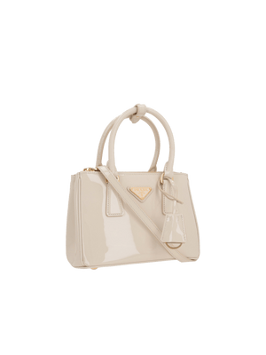 Mini Patent Leather Galleria Handbag-PRADA-JOHN JULIA