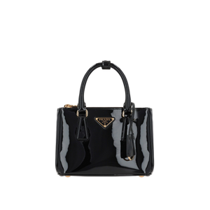 Mini Patent Leather Galleria Handbag-PRADA-JOHN JULIA