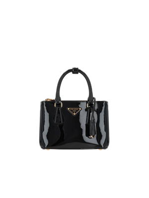 Mini Patent Leather Galleria Handbag-PRADA-JOHN JULIA