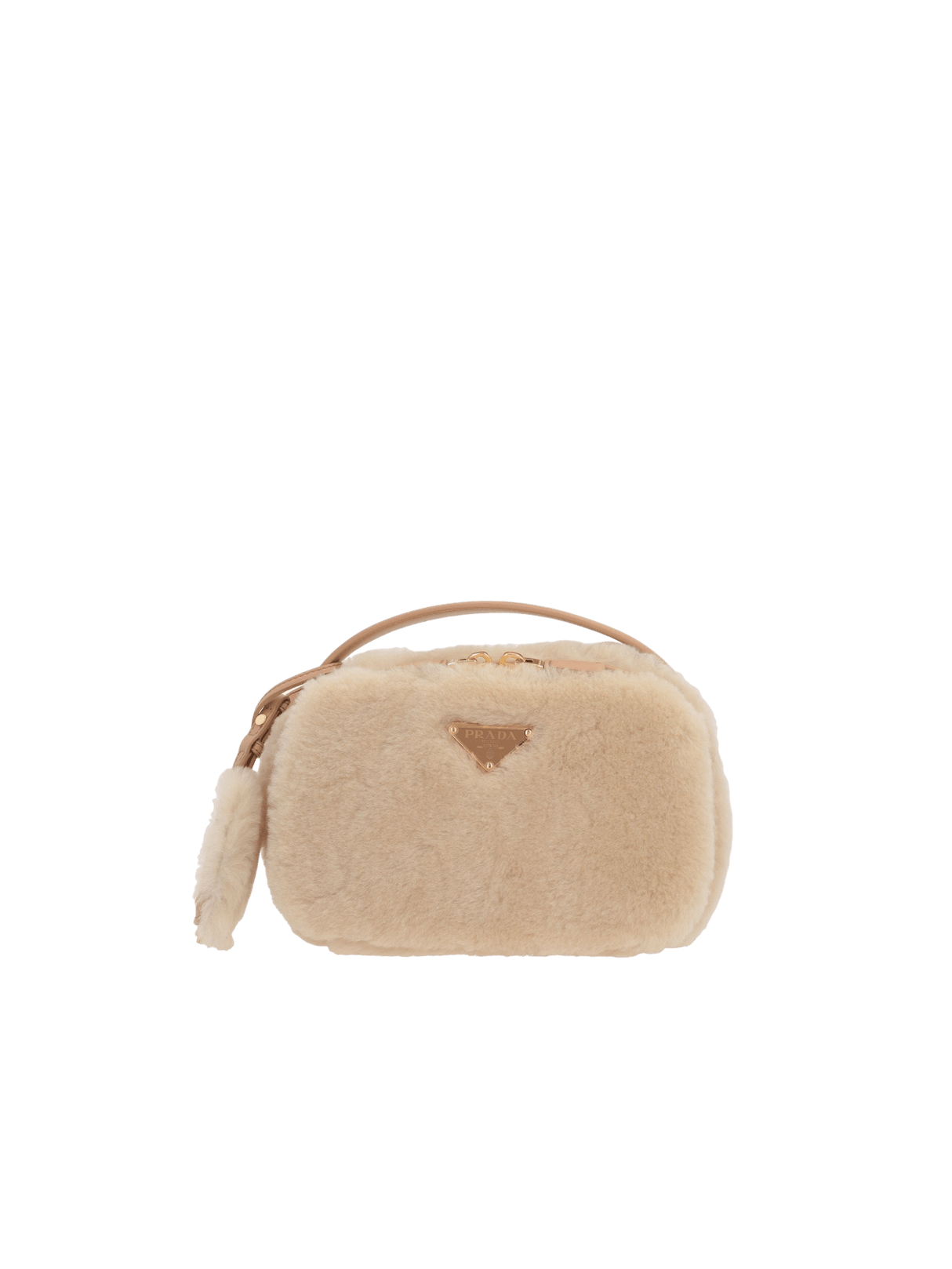 Mini Shearling Odette Handbag-PRADA-JOHN JULIA