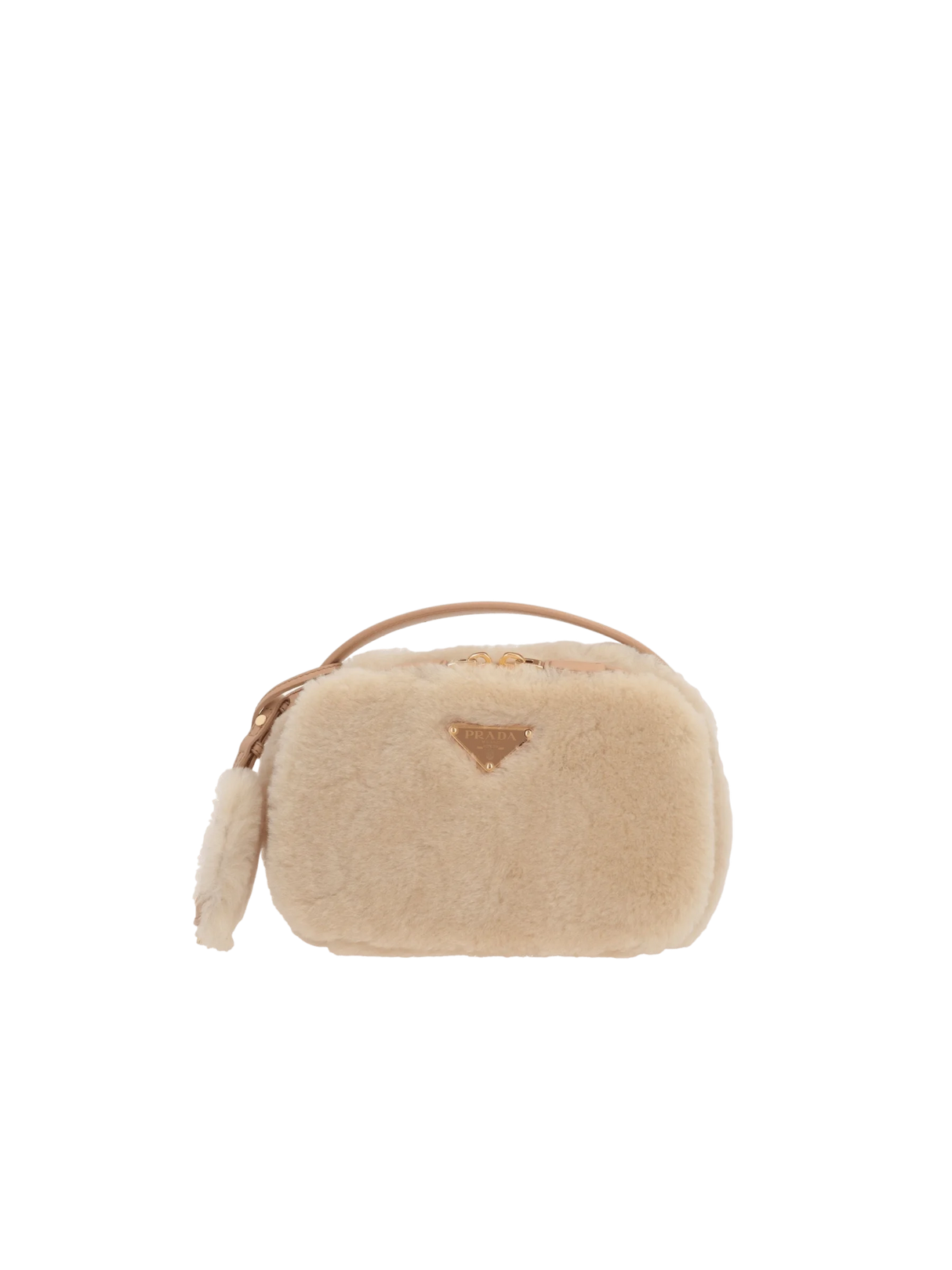 Mini Shearling Odette Handbag-PRADA-JOHN JULIA