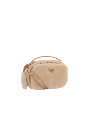 Mini Shearling Odette Handbag-PRADA-JOHN JULIA