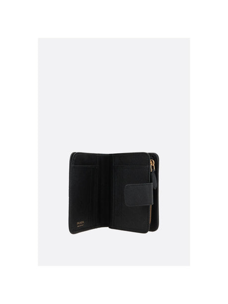 Nylon Saffiano Small Wallet-PRADA-JOHN JULIA