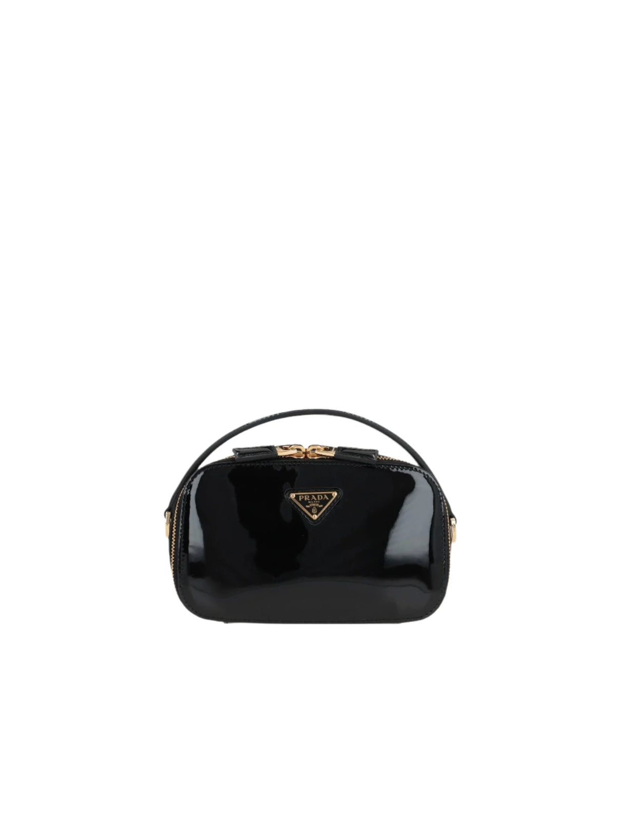 Odette Mini Patent Leather Handbag-PRADA-JOHN JULIA