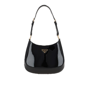 Patent Leather Cleo Hobo Bag-PRADA-JOHN JULIA