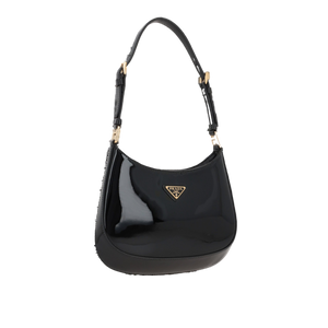 Patent Leather Cleo Hobo Bag-PRADA-JOHN JULIA