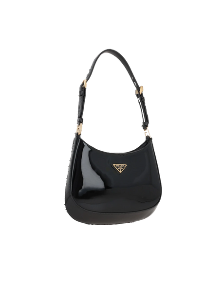 Patent Leather Cleo Hobo Bag-PRADA-JOHN JULIA