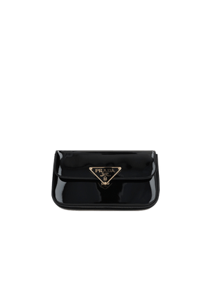 Patent Leather Shoulder Bag-PRADA-JOHN JULIA