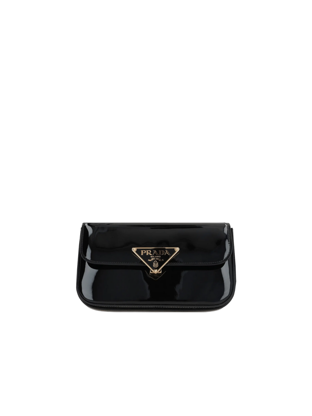 Patent Leather Shoulder Bag-PRADA-JOHN JULIA