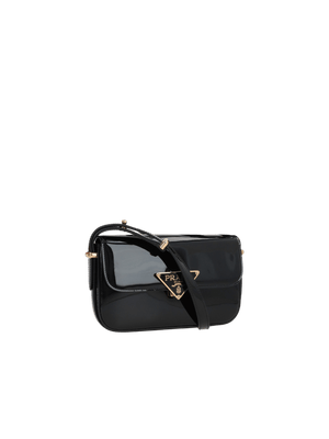 Patent Leather Shoulder Bag-PRADA-JOHN JULIA