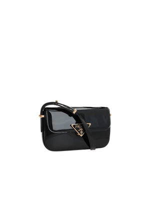 Patent Leather Shoulder Bag-PRADA-JOHN JULIA