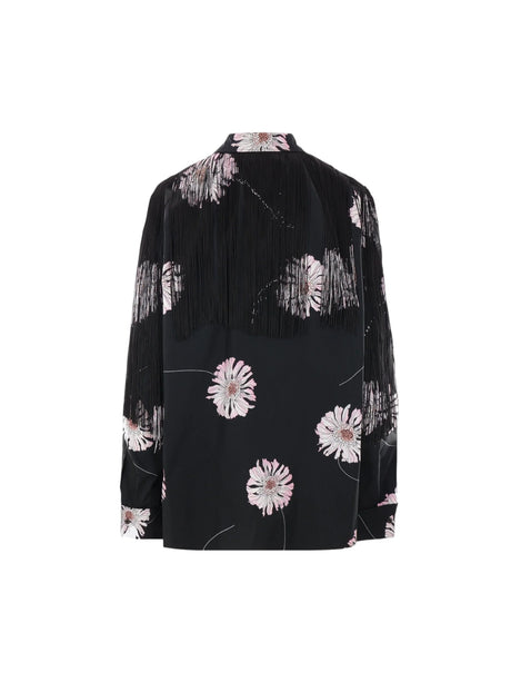 Poplin Oversized Shirt-PRADA-JOHN JULIA