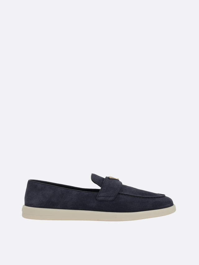 Suede Loafers