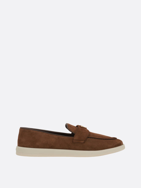 Tassel Suede Loafers-Prada-JOHN JULIA