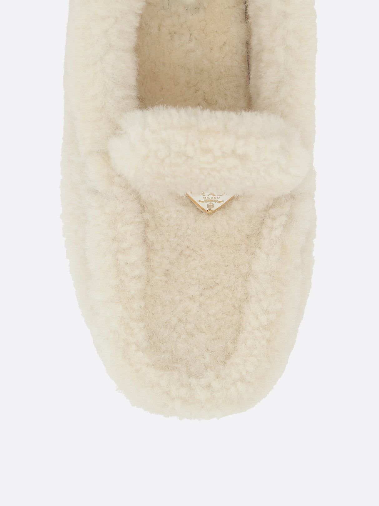 Shearling Moccasin Slippers-PRADA-JOHN JULIA