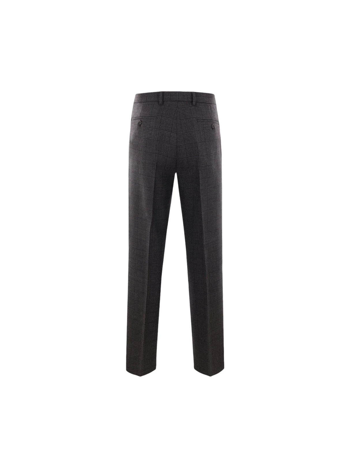 Prince Of Wales Wool Trousers-PRADA-JOHN JULIA