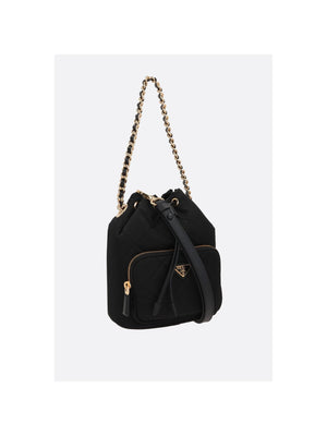 Re-Nylon Chain Bucket Bag-PRADA-JOHN JULIA