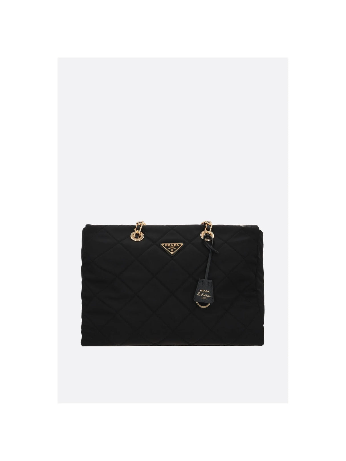 Re-Nylon Chain Shoulder Bag-PRADA-JOHN JULIA