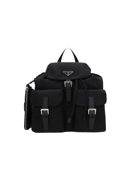 Re-Nylon Medium Backpack-PRADA-JOHN JULIA