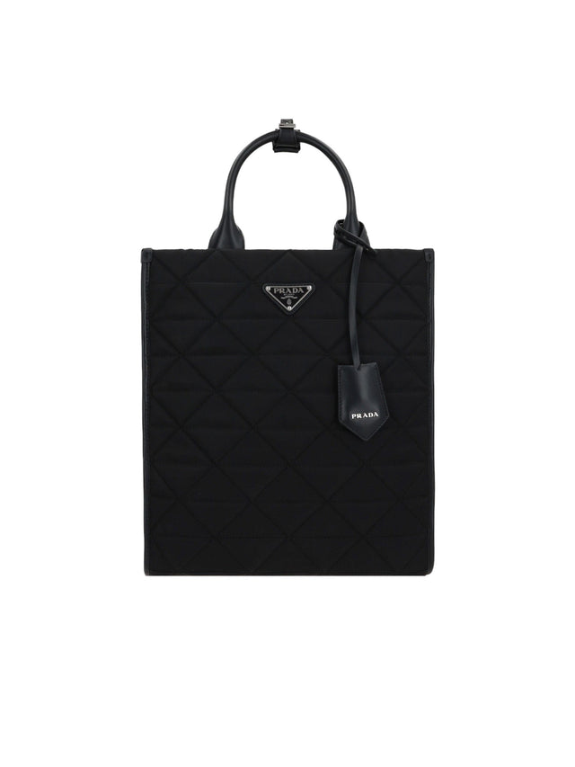 Re-Nylon Quilted Tote Bag-PRADA-JOHN JULIA