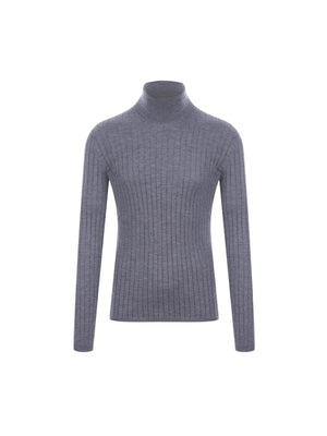 Ribbed Cashmere Turtleneck-PRADA-JOHN JULIA