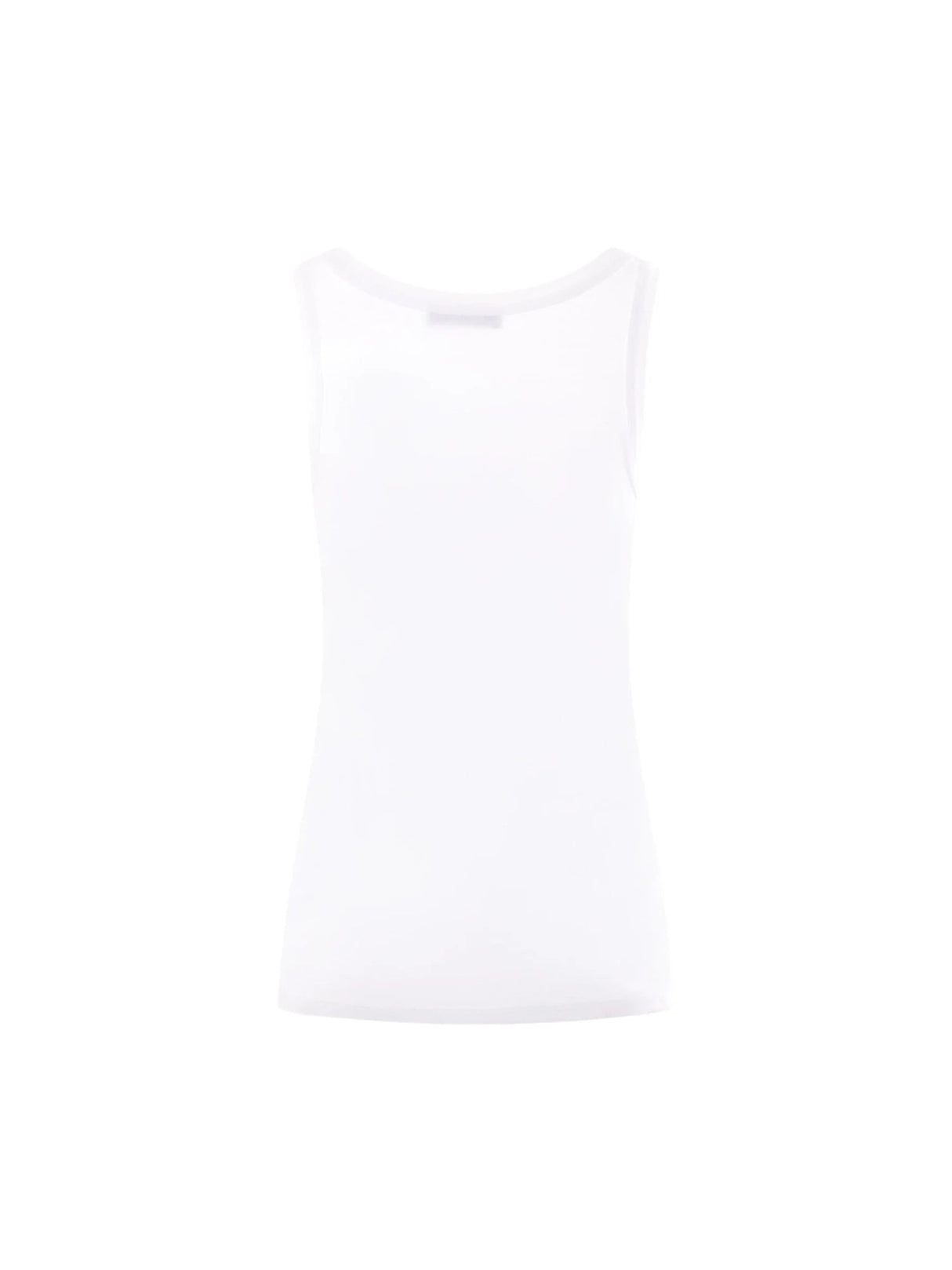 Ribbed Cotton Tank Top-PRADA-JOHN JULIA